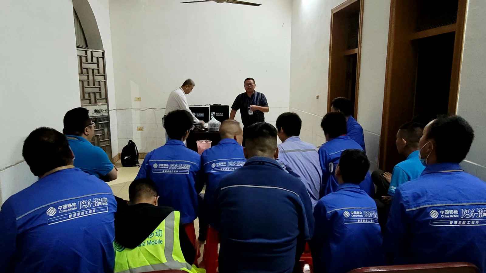 泉州陆波在线阅读平台有限公司为中移铁通有限公司安全用电培训